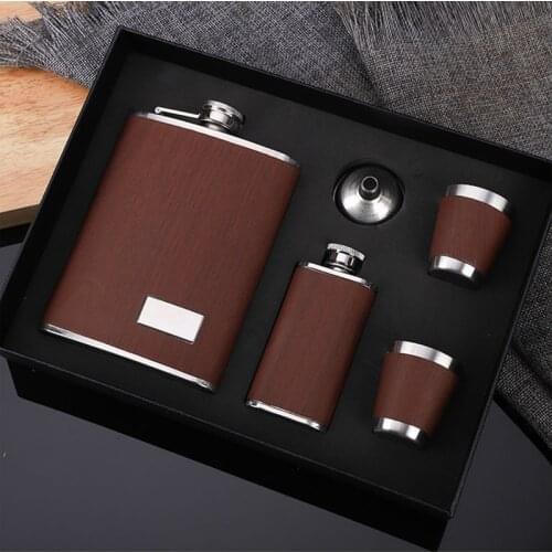 CPLIFE Flat Gift Flasks