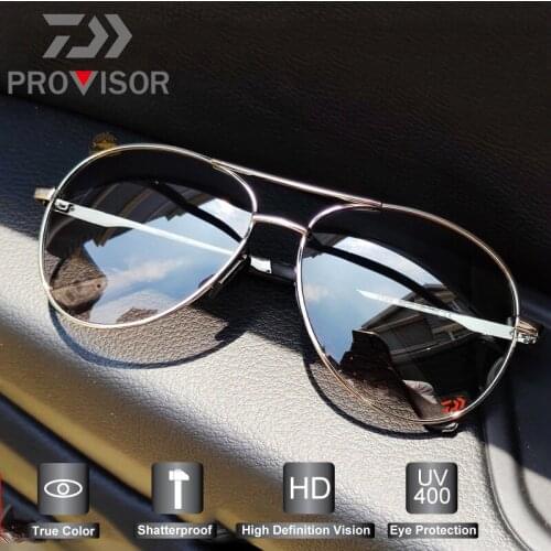 DAIWA Retro Sunglasses Fishing Polarized Sunglasses New Style UV Protection Sunglasses Outdoor Sports Cycling Sunglasses