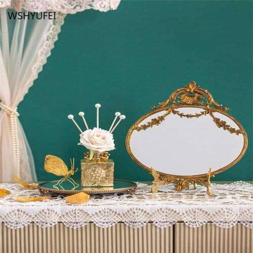 Retro wind glass perfume bottle no fire aromatherapy empty bottle rattan decoration dressing table decoration home accessories