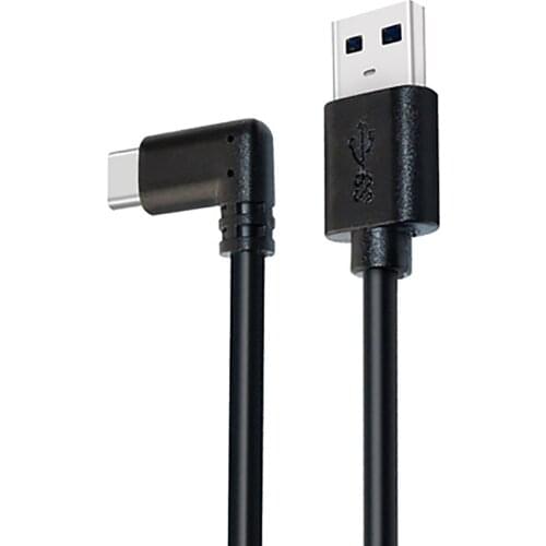 USB 3.1 Cable Data Line for Oculus Quest 2 Link VR Headset Accessories 4m Type C Cable 90 Degree