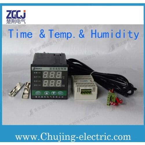 Time period temperature and humidity controller temperature and humidity controller with timing function time temp. humidity