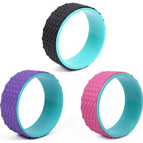 Yoga Pilates Circle Yoga Wheel Bodybuilding Fitness Equipment Yoga Wheel Professional Waist Shape Pilates Nonslip Back Training