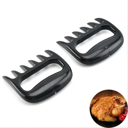 BBQ Meat Separator Chicken Separator Multifunction Meat Shredder Barbecue Fork Bear Claw Meat Separator Food Fork Meat Slicer