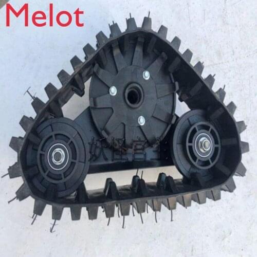 Modified Four-Wheel Snowmobile Ski Wheel Accessories Small Bull ATV Snowmobile Sledge Rear Wheel Track High Quality and Durable