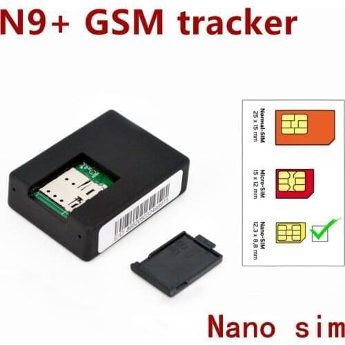 N9+ GSM Tracker Listening Device Mini Spy Monitor Voice Surveillance System 2 Mic Audio Voice Monitor Surveillances