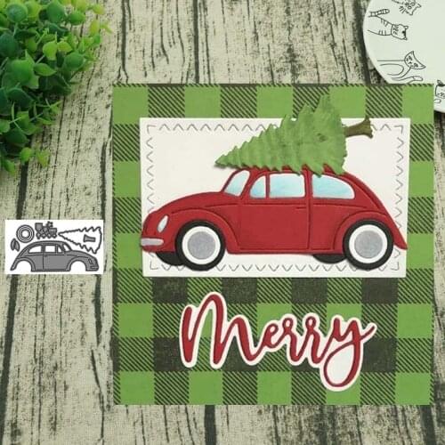 Logging truck Metal Cutting Dies cut die mold decoration Scrapbooking Embossing paper craft mould punch stencils