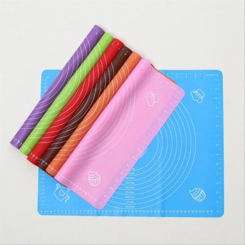 Silicone Non-Stick Silicone Thickening Mat Rolling Dough Liner Pad Pastry Cake Bakeware Paste Flour Table Sheet Kitchen tools