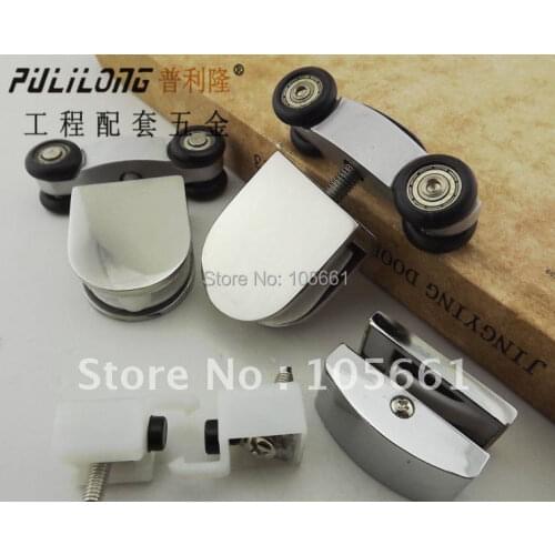 Glass door hanging round / shower room type U hanging round / glass door hanging( a pair include 2pcs)