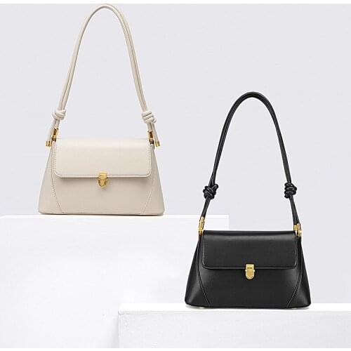 Women Leather Handbags Luxury Brand Shoulder Totes 2020 New Fashion Alligator Leather Baguette bag Lady Shoulder Messenger Bags