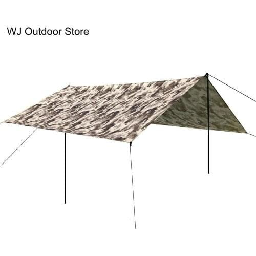 WJ Outdoor 4X3M Camping Tarp Sun shelter UV Clothing Rainproof Camouflage Digital Desert Flysheet