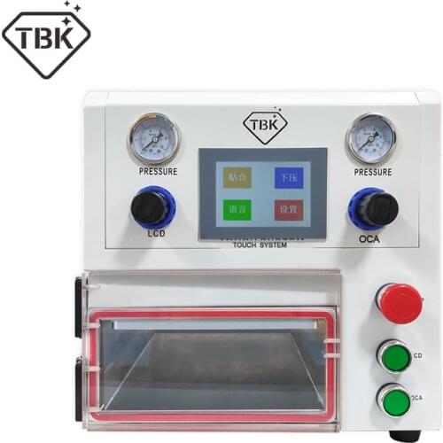 12 inch TBK-108P LCD OCA Lamination Machine Vacuum Laminating Machine for iPhone Samsung iPad LCD refurbished