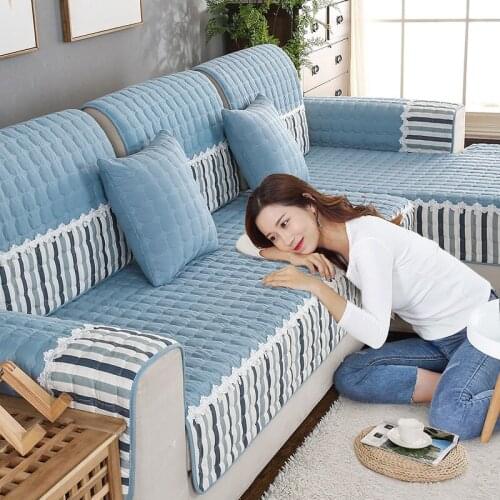 Four Seasons Available Sofa Cover Cotton Printed Sofa Towel Universal Non-slip Sofa Cover 1/2/3/4 Set Sofa Cushion