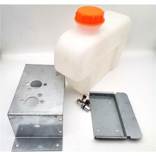 5L Spare Plastic Fuel Tank Cans Diesel Gasoline Oil Water Iron Install Bracket Base Mounting Bracket Air Parking Heater Moto Car