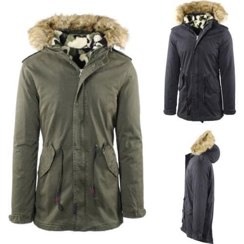 Green Parka Black Daniel Fox 7127 dupl