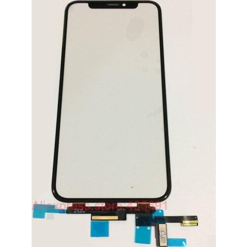 5PCS Free DHL Touch Screen Panel Digitizer Glass Sensor Flex Cable Replacement For iPhone X 10 Touch screen