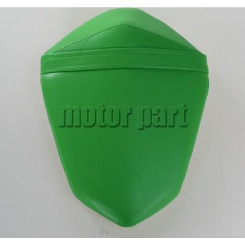 For 2013-2014 Kawasaki Z800 Z 800 Motorcycle Leather Passenger Pillon Rear Seat Green Color 13 14