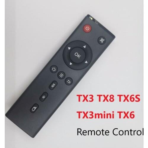 Hot Sale Tx6 remote control for Android tv box Tanix TX3 MAX TX3 TX6 Tx8 Tx9S Tx5 Max Tx5 TX3 mini Replacement IR Remote