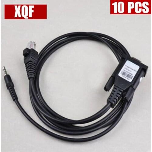 XQF 10PCS 2 in1 Programming cable CT-042 for Vertex Yaesu VX2200 VX160 VX180 VX5R Radio