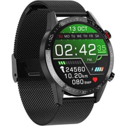 L13 Mens Touch Screen Smart Watch Bluetooth Call Heart Rate Blood Pressure Detection Fitness Watch For Android iOS