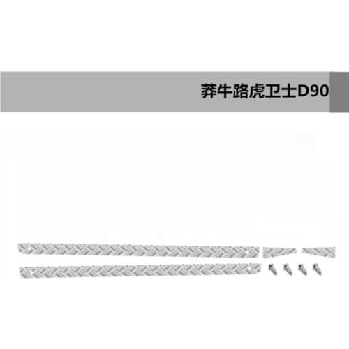 DJ RC Car Metal Side Skid Plate for Mangniu Defender D90 Modification Upgrade Part Anti-skid Board Scratch Prevention