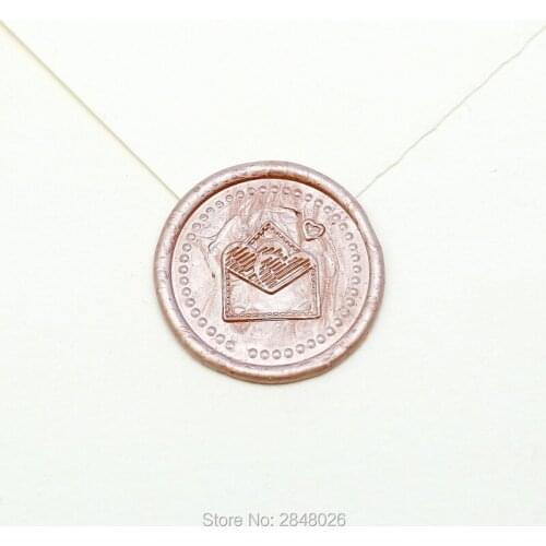 Love letter Wax Seal Stamp,Envelopes Wax Seal Stamp Kit, wedding gift idea seals,party gift