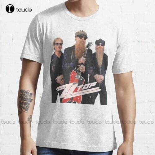 New Zzztoppp Rock Band Legend Zz Top T-Shirt Cotton Tee Shirt S-5Xl