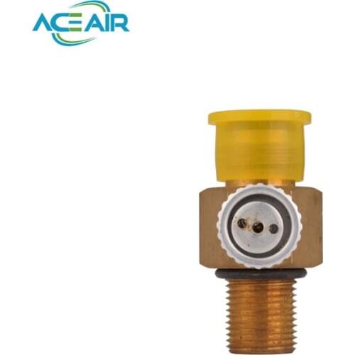 PCP Paintball Tank ONOFF Valve M18*1.5 OR 5/8-18UNF Inlet Thread
