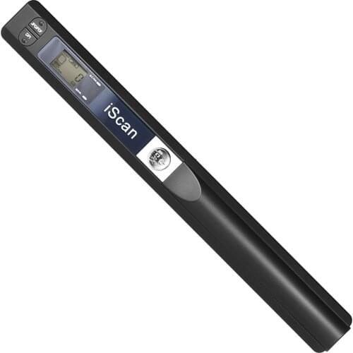 Portable Wireless Document & Images Scanner Book Scanner A4 Size 900DPI JPG/PDF Formate LCD Display for Reciepts Books