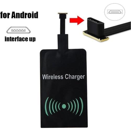 Wireless Charging Receiver Universal QI Wireless Charger Receiver Pad for Android Micro USB Mobile Phone 2020