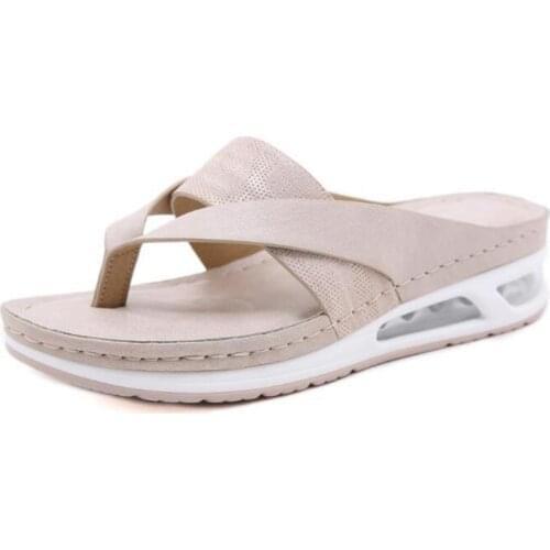 New Women Slippers Fashion Casual Flats Flip Flops Female Light Comfortable Summer Shoes for Ladies Outdoor Beach Ladies Sandals