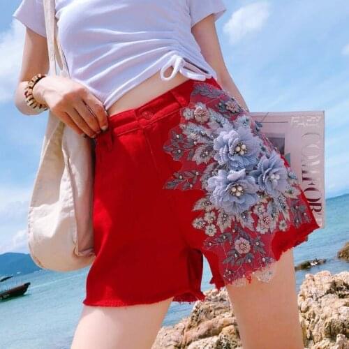 Big Size 5XL 4XL Casual Summer Women Denim Shorts Fashion High Waist Ripped Tassel Short Jeans Female Slim Fitness Shorts