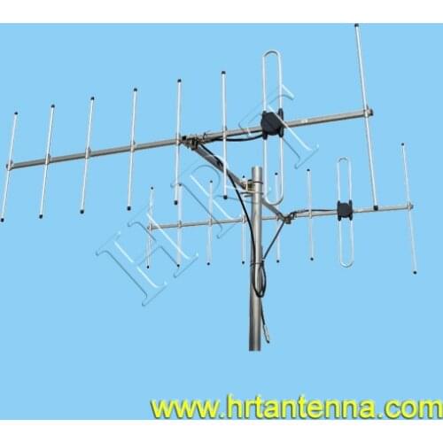 Base station antenna tdj-1502y8 for VHF 150MHz dual column high gain long distance transmission