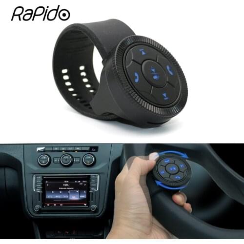 Universal Steering Wheel Remote Wireless SWC Control Car DVD GPS Android Navigation Player Multimedia Controller Knob Buttons