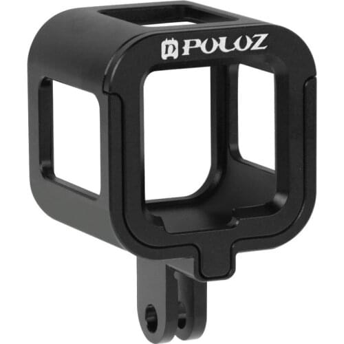 PULUZ Housing Shell CNC Aluminum Alloy Protective Cage with Insurance Frame for GoPro HERO5 Session /4 Session