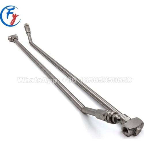 1/4" Inlet extended spraying systems air atomizing nozzle, extended two fluid atomizer air water misting nozzle