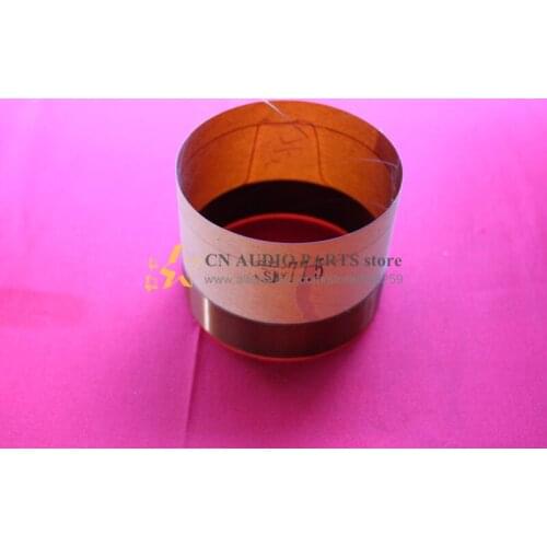 1 piece ID: 77.5mm 3 051" 2 layer winding Skeleton:KSV 8 ohm woofer bass loudspeaker speaker drive voice coil