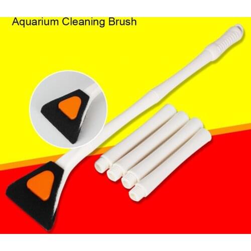 1Pc Fish Tank Clean Brush Detachable Extension Aquarium Cleaning Maintenance Tools Aquarium Fish Tank Cleaner