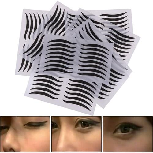 1pcs Brand New Black Eyelid Tools Sexy Cat Style Eyes Sticker Eyeliner Tape Beauty Eyeliner Sticker Makeup Tool High Quality