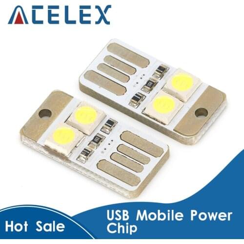 5pcs Mini super bright USB keyboard light notebook computer mobile power supply chip LED Nightlight free shipping