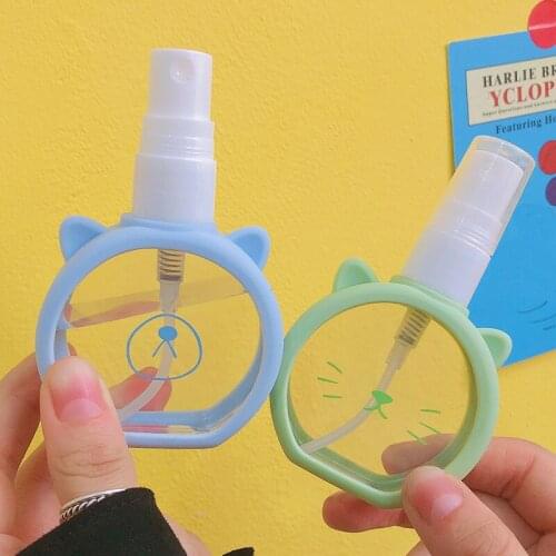 55ml Spray Bottle Travel Refillable Spray Alcochol Bottle Empty Container For Cosmetics Portable Perfume Atomizer Moisturize