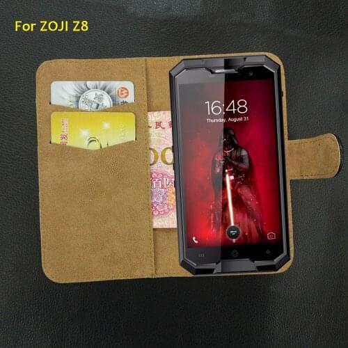6 Colors Super!! ZOJI Z8 Case Flip Dedicated Leather Luxury Exclusive Protective 100% Special Phone Cover+Tracking