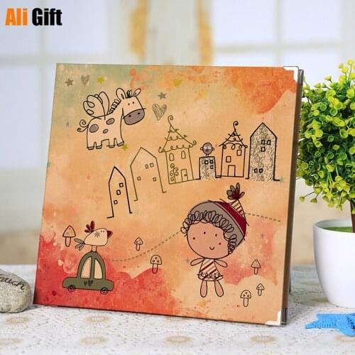 Story Album Album Diy Handmade Self-adhesive Film Growth Commemorative Album Creative Family Baby Record Book