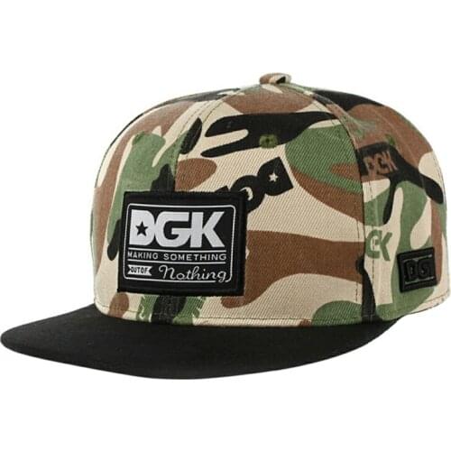 Baseball Cap Unisex Korean H Series Colorful Small Floral Flat-Edge Hat Triangle Logo Hip-Hop Baseball Cap czapka z daszkiem