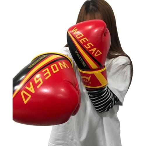 Boxing Gloves Men and Women Muay Thai Adult Childrens Gloves Free Fighting Gloves Kick Boxing Mma Gloves