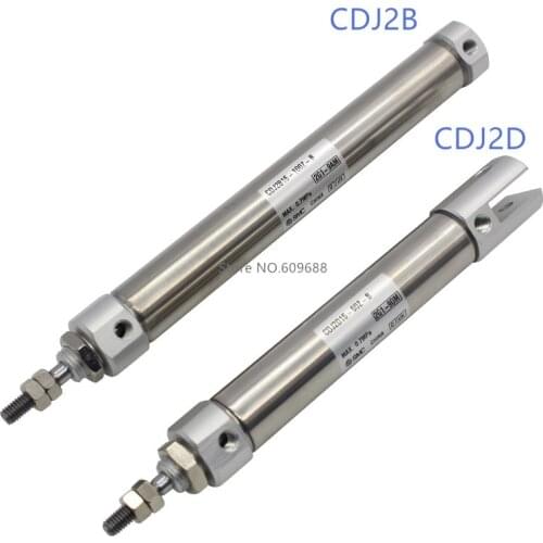 CJ2D CDJ2D CDJ2D10 CDJ2D16 Mini Pneumatic Cylinder CJ2D10-75 CJ2D10-100 CJ2D10-125 CJ2D10-150