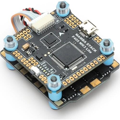 Diatone MAMBA Basic F405 MK3 LITE F40 MK2 40A 6S 8Bit Flight Controller Stack F4 FC ESC 40A Betaflight Led Controller 30mm/M3