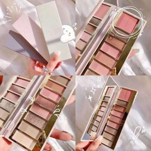 Dreamy Romantic Nature Eyeshadow Palette 9Color Matte Shimmer Soft Touch Long Lasting Earth Color Brighten Eyes Makeup Cosmetics