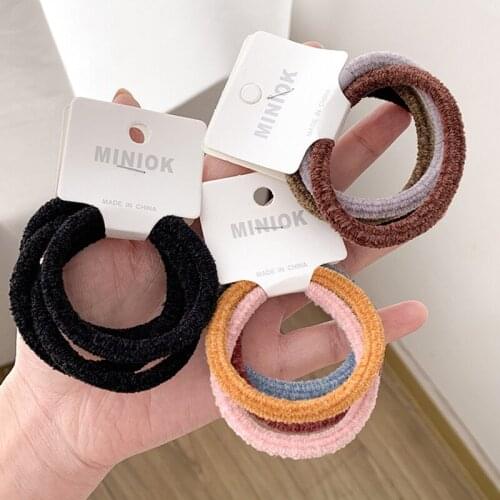 4 Piece Elastic Hair Bands For Girls Hair Accessories Children Hair Styling Tools Party Show Toddler Kids Hair Wear Hair Ring