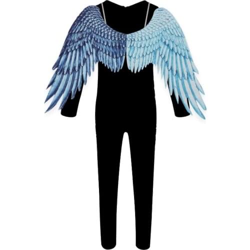 Halloween 3D Angel Devil Wings Mardi Gras Theme Party Cosplay Accessories of Kid Children Wings Costume