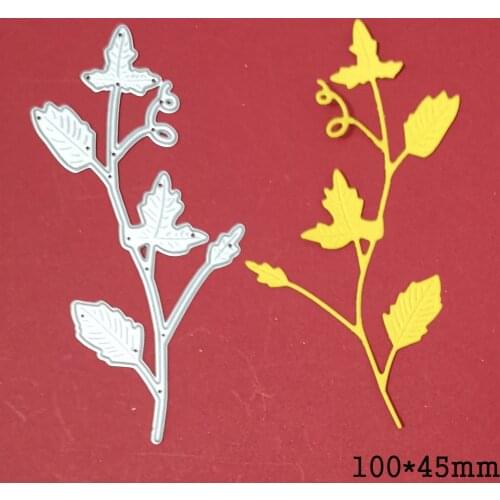 Metal Cutting Dies Vine Leaves Craft Die Mould Stencils for DIY Scrapbooking/photo album Decorative Embossing DIY Paper Cards